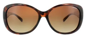 Polaroid PLD 8317 0BM_LA Butterfly Plastic Havana Sunglasses with Brown Polarized Lens