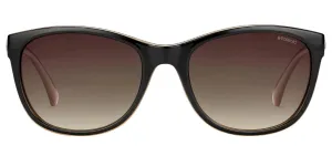 Polaroid PLD 8339 KIH_LA Cat-Eye Plastic Black Sunglasses with Brown Polarized Lens