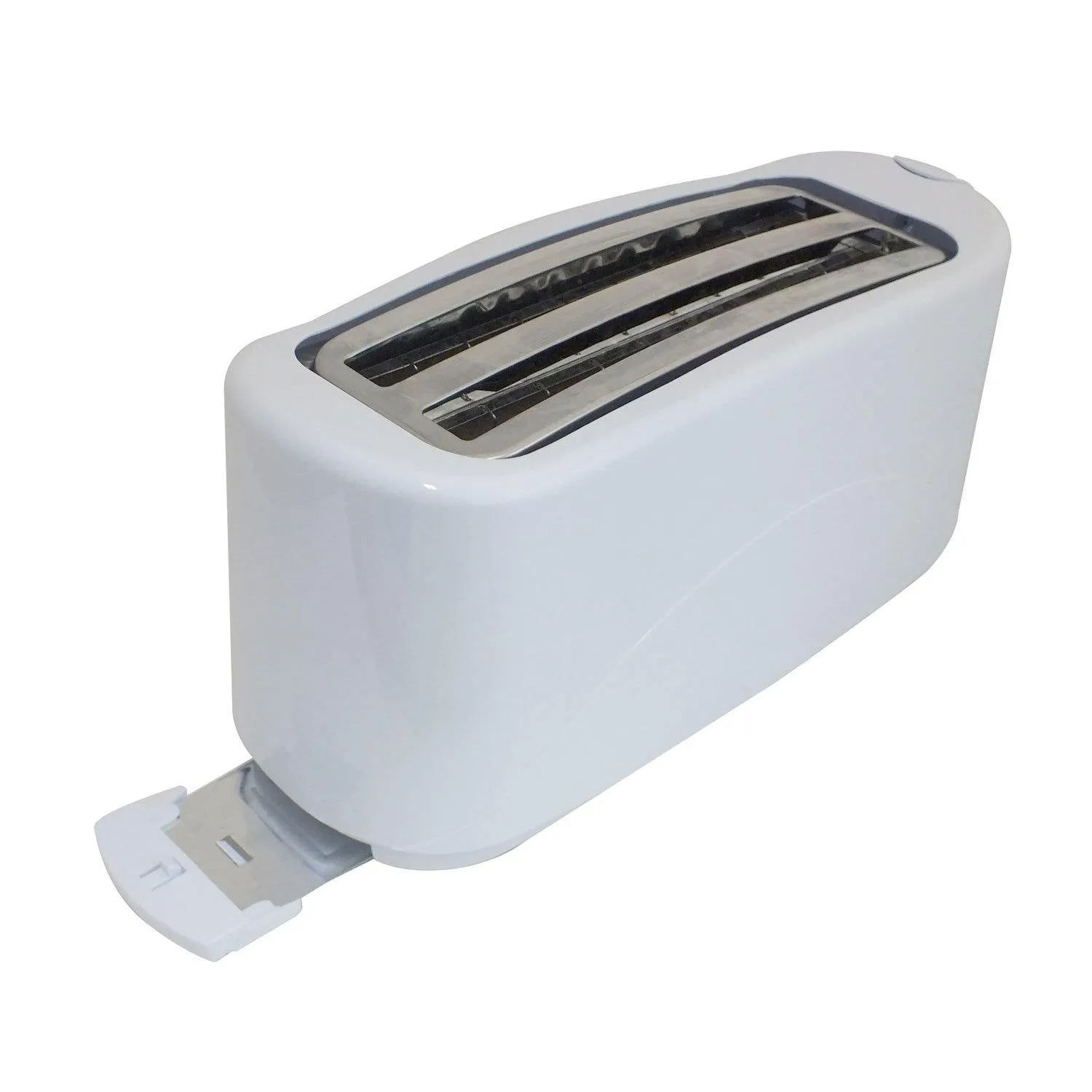 Premium White 1300w 4-slice Cool Touch Toaster W/ Crumb Tray 7 Browning Settings