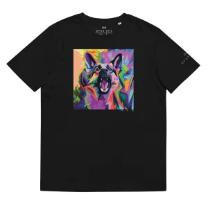 RAW K9 (v2) Unisex organic cotton t-shirt MAIN FRONT PRINT