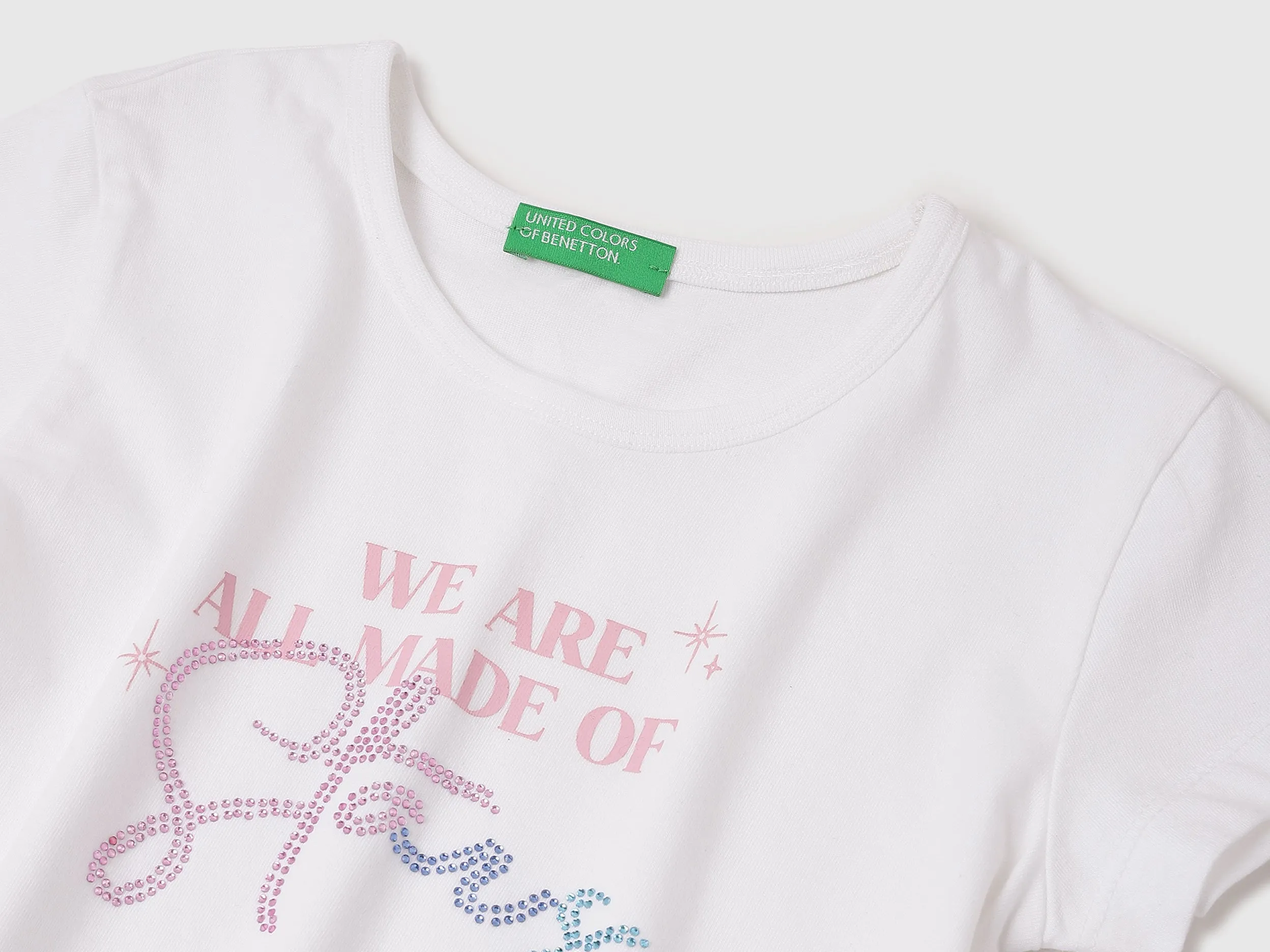 Regular Fit Round Neck Typography T-shirt