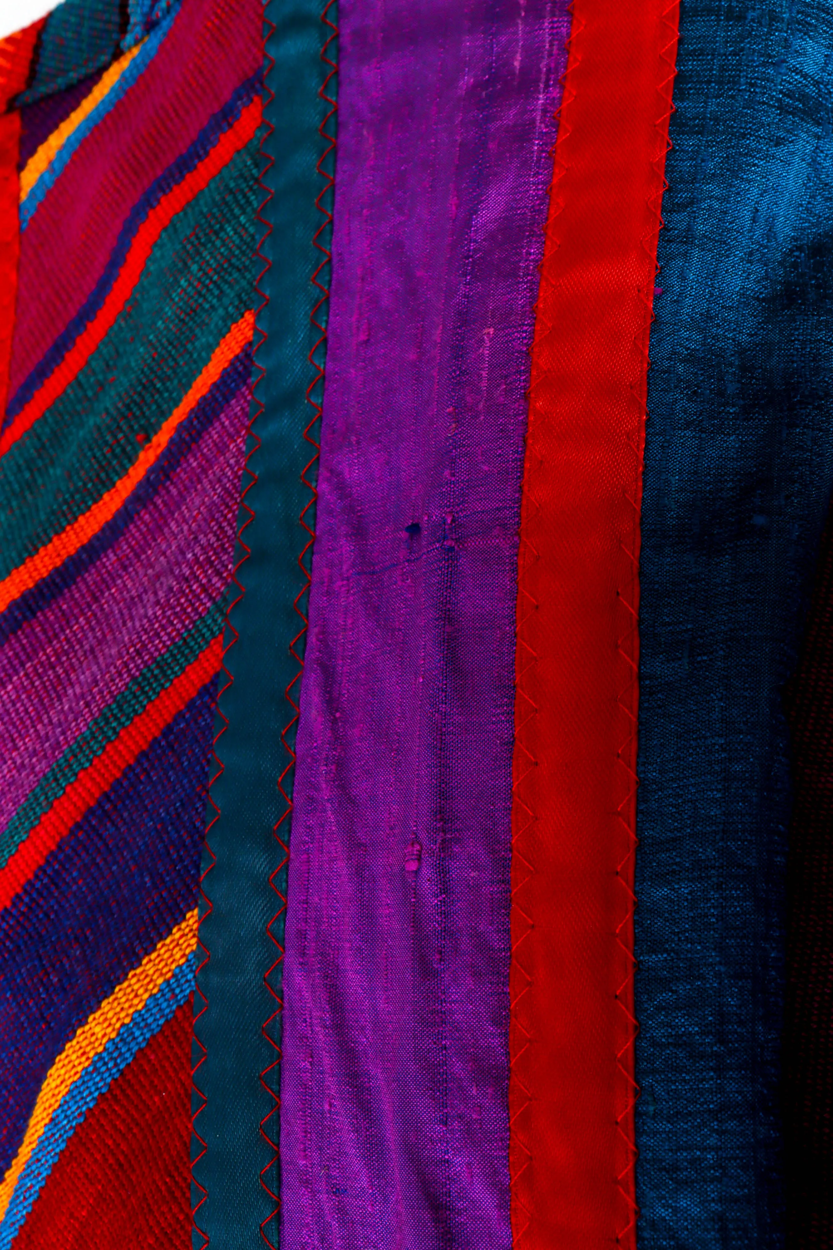Ribbon Patchwork Coat