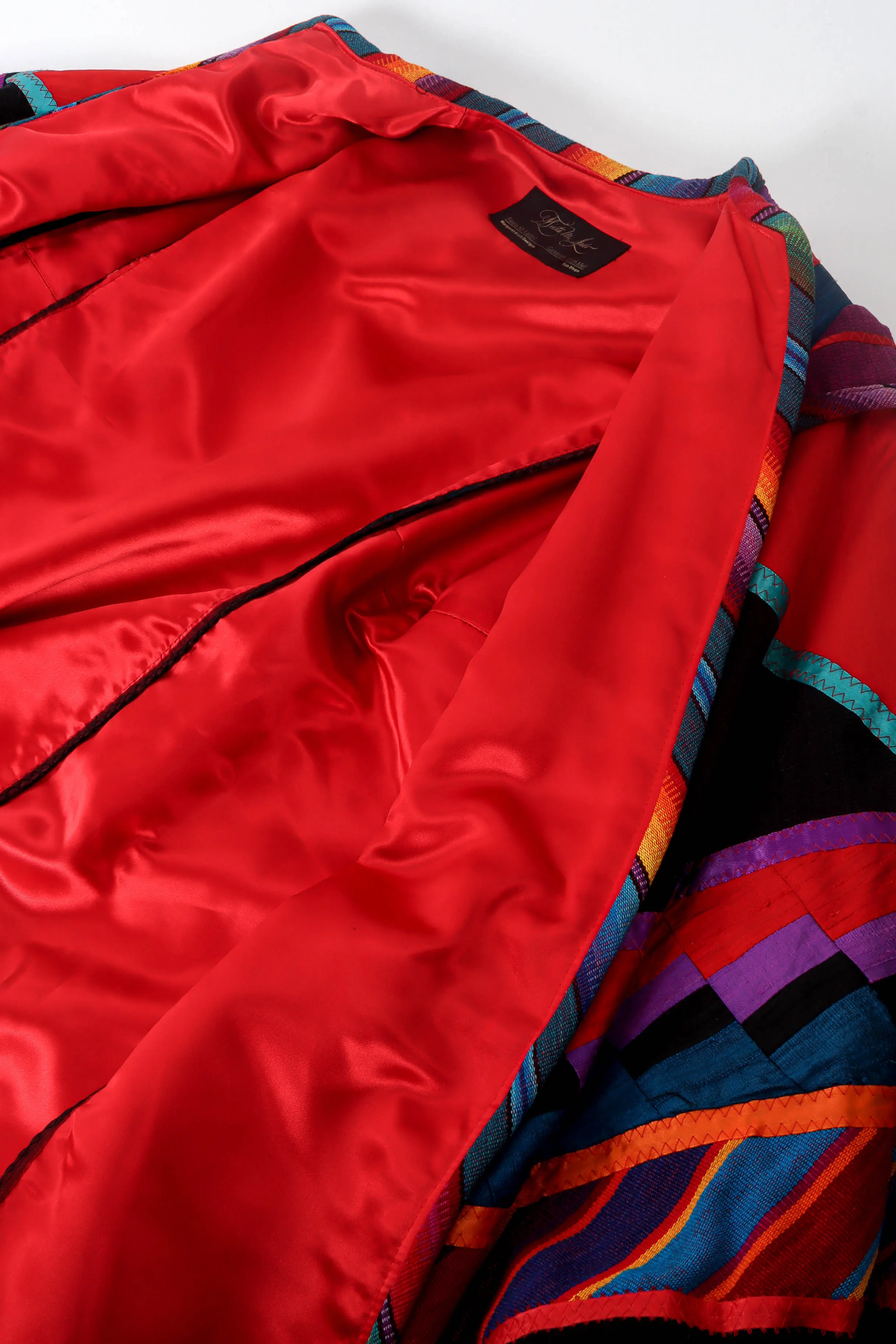 Ribbon Patchwork Coat