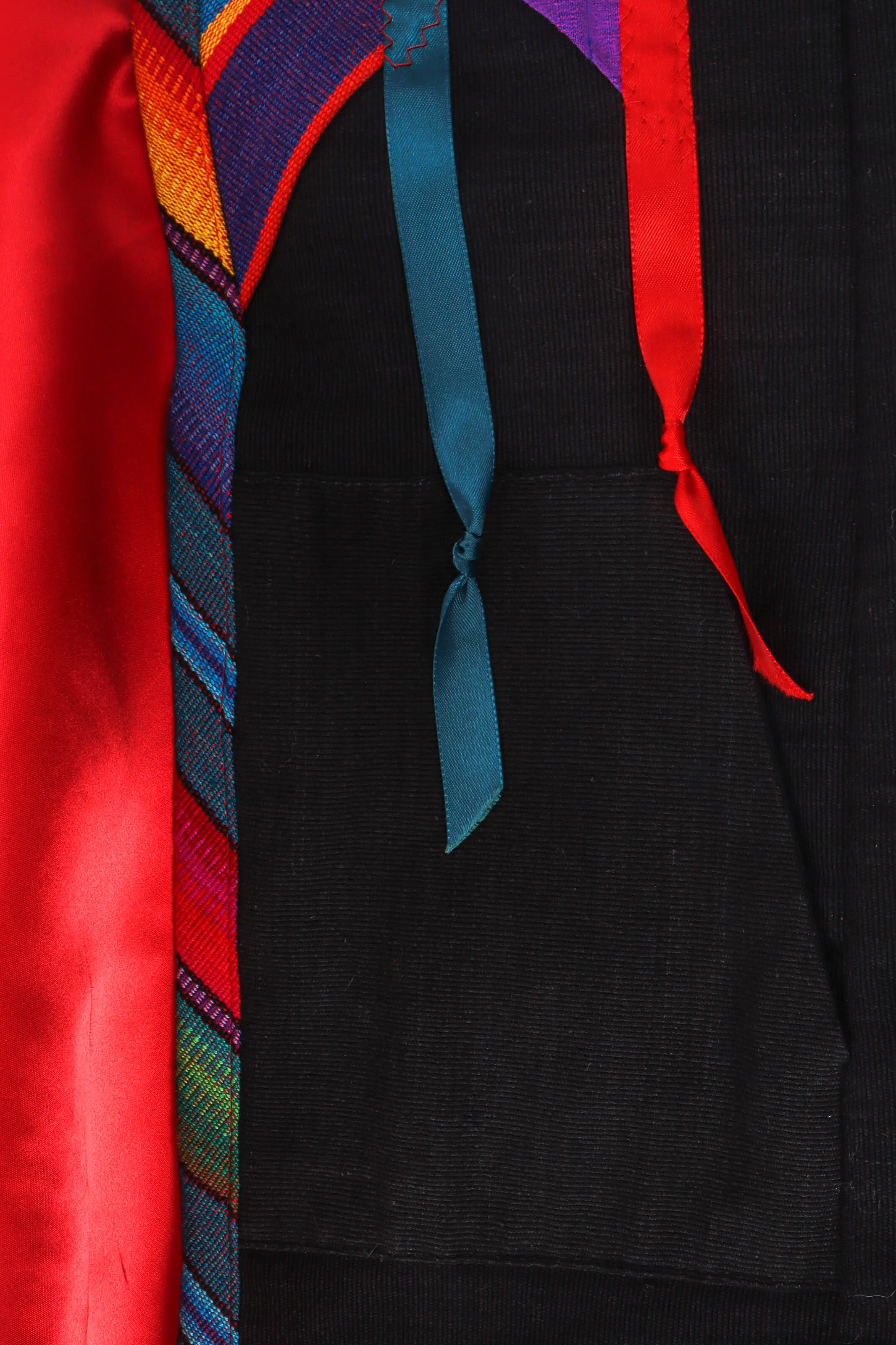 Ribbon Patchwork Coat