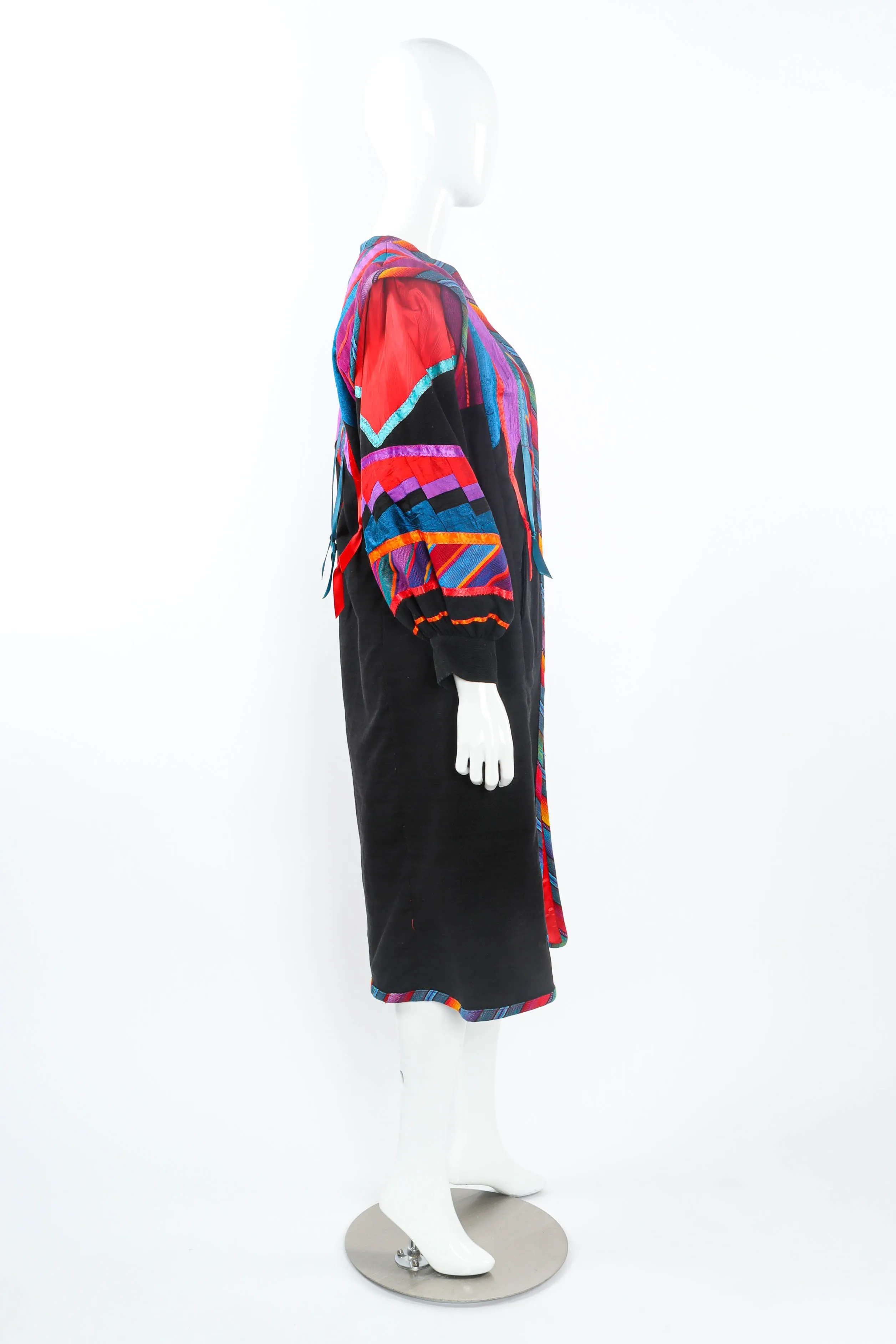 Ribbon Patchwork Coat