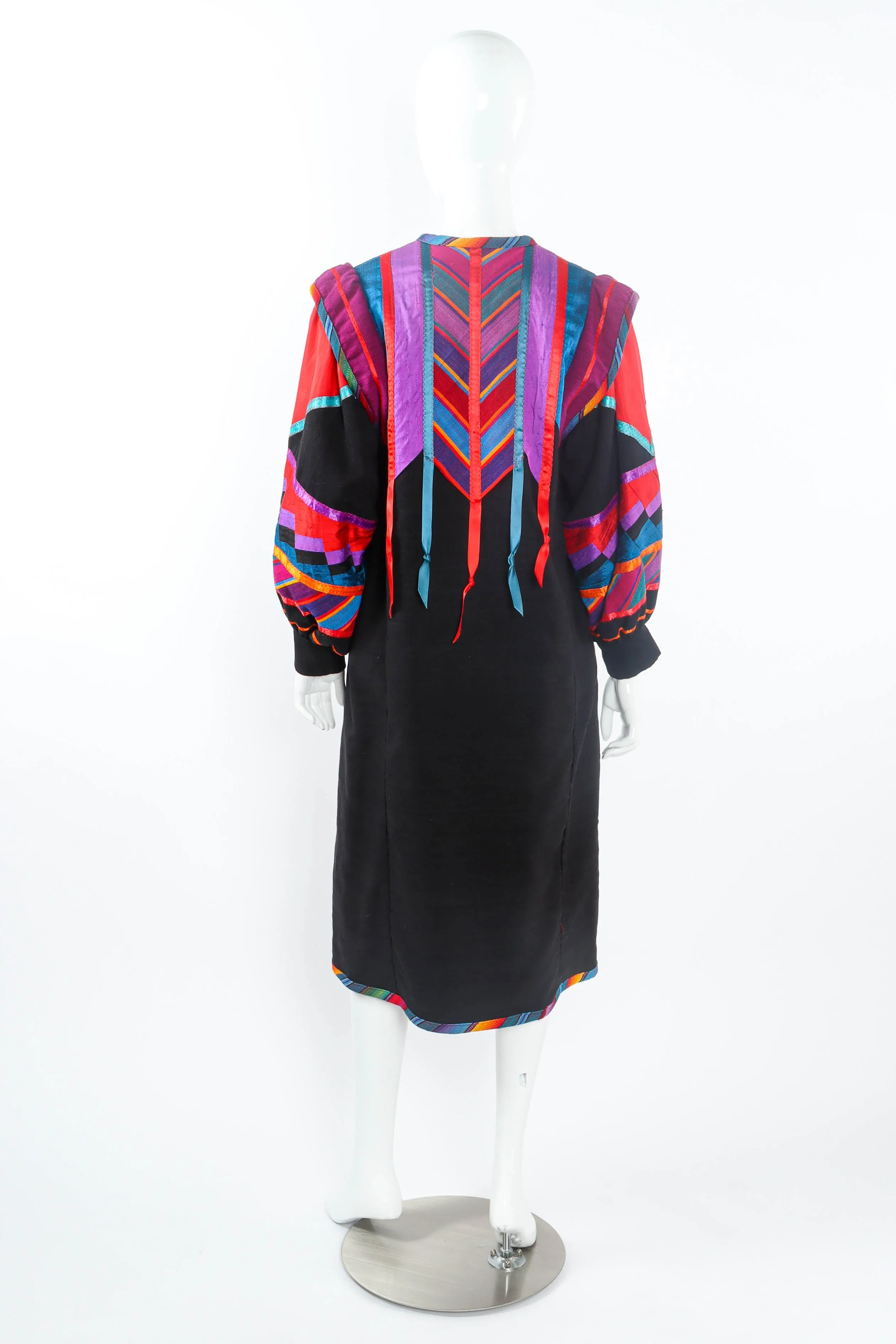 Ribbon Patchwork Coat