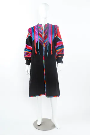 Ribbon Patchwork Coat