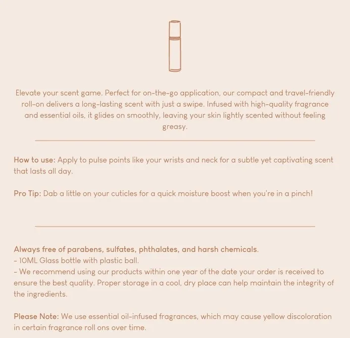 Salted Sunset Fragrance Roll On