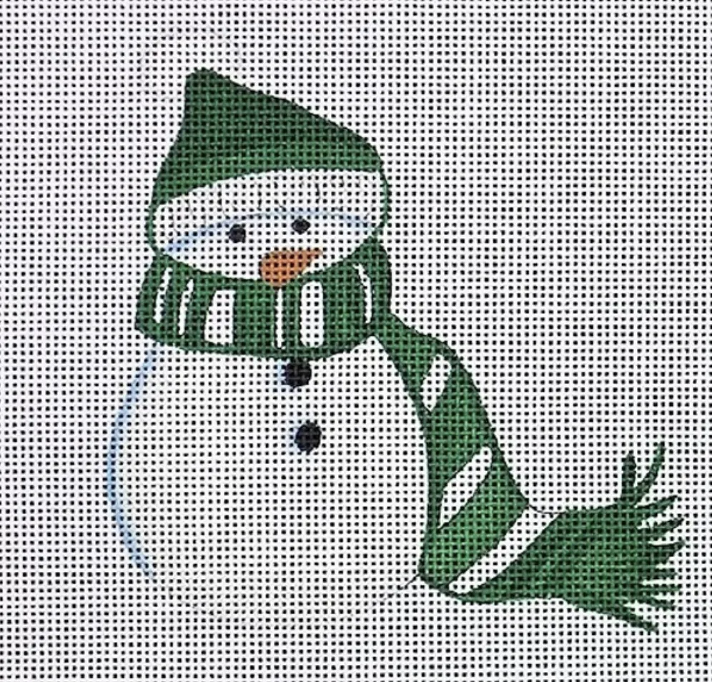 SB-x4 : Snowman Green Scarf
