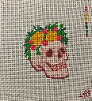 SBS192  Floral Skull
