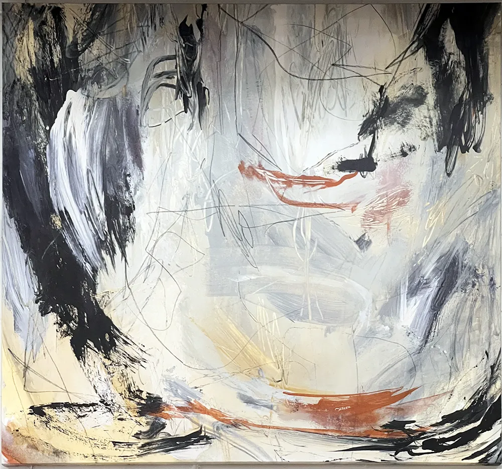 Scribbles - Giclee on Stretched Canvas