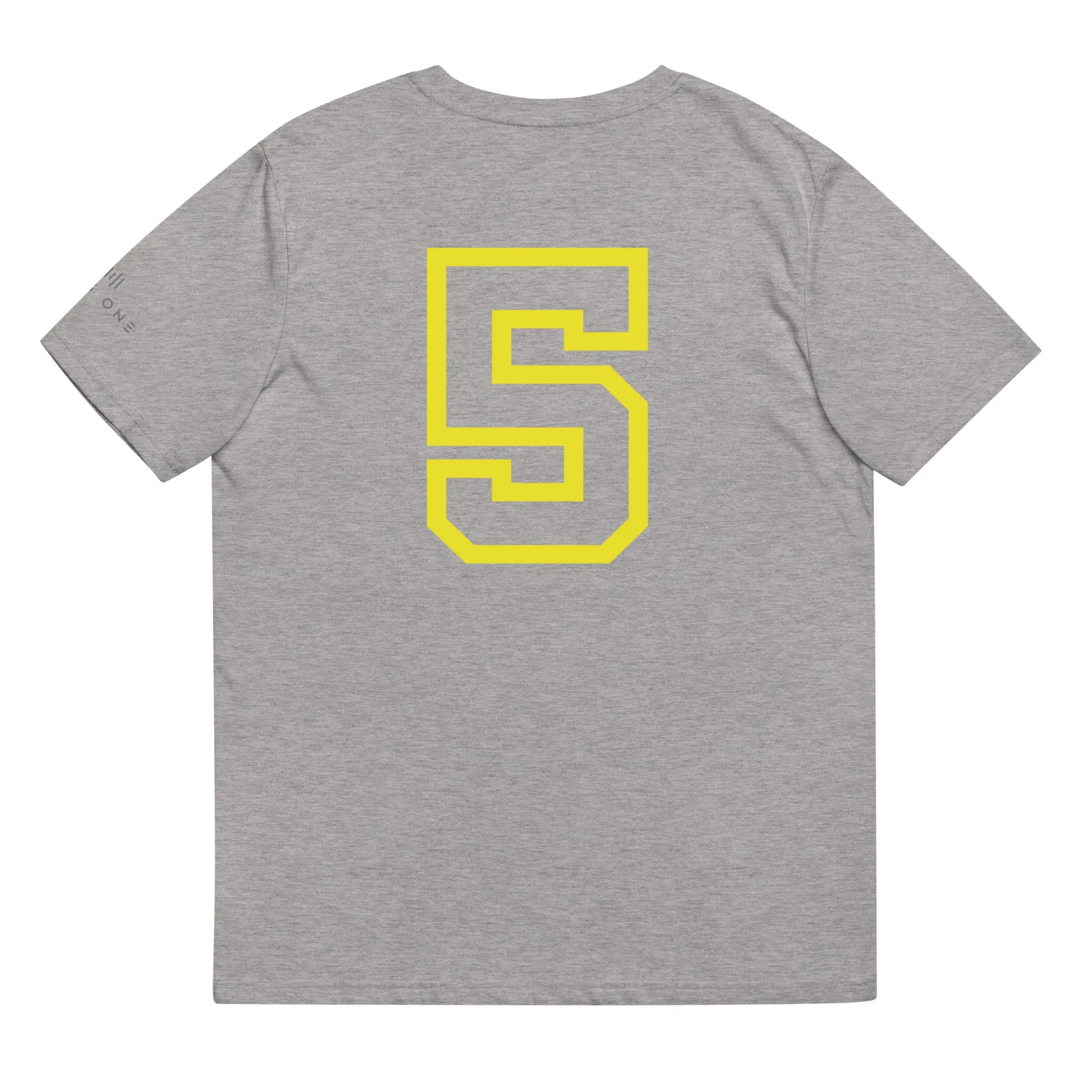 Signature Series (5ive Alive v7) Unisex organic cotton t-shirt MAIN FRONT PRINT