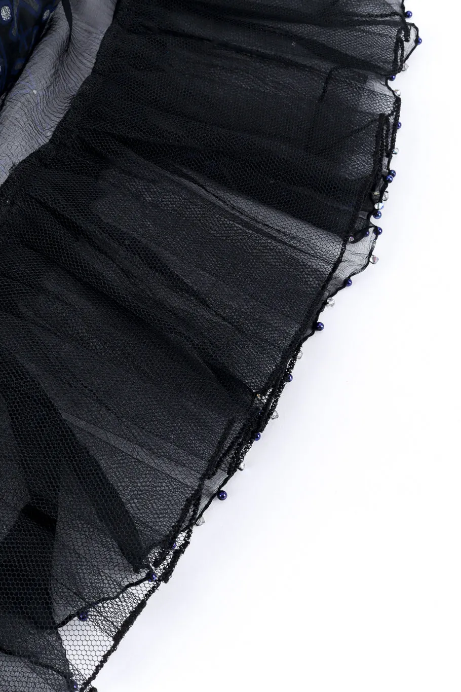 Silk Skyline Deco Dress