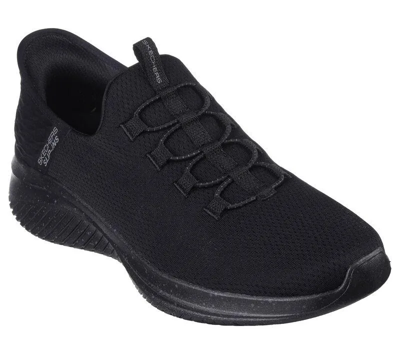 Skechers Men's Slip-ins Ultra Flex 3.0 - Right Away Shoes in Black, Sizes 8 to 13 Black