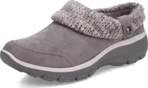 Skechers womens Easy Going - Good Duo Mule, Grey, 6.5 US