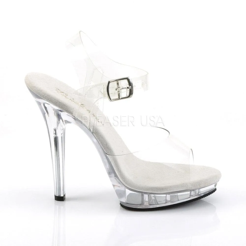 SS- LIP-108 Sandal | Clear Vinyl