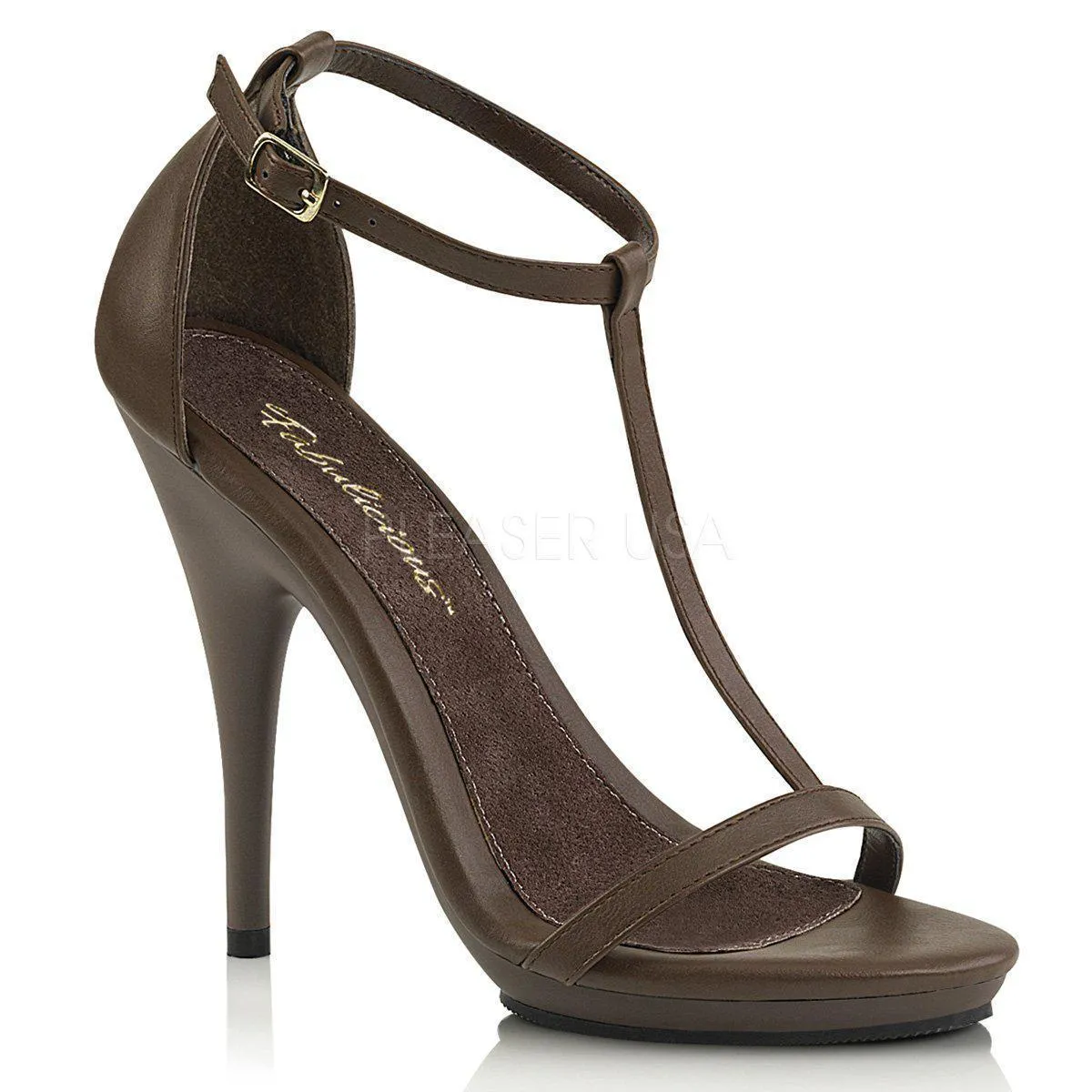 SS-POISE-526 | Brown Faux Leather