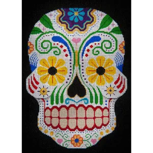 Sugar Skull w/Daisy Eyes