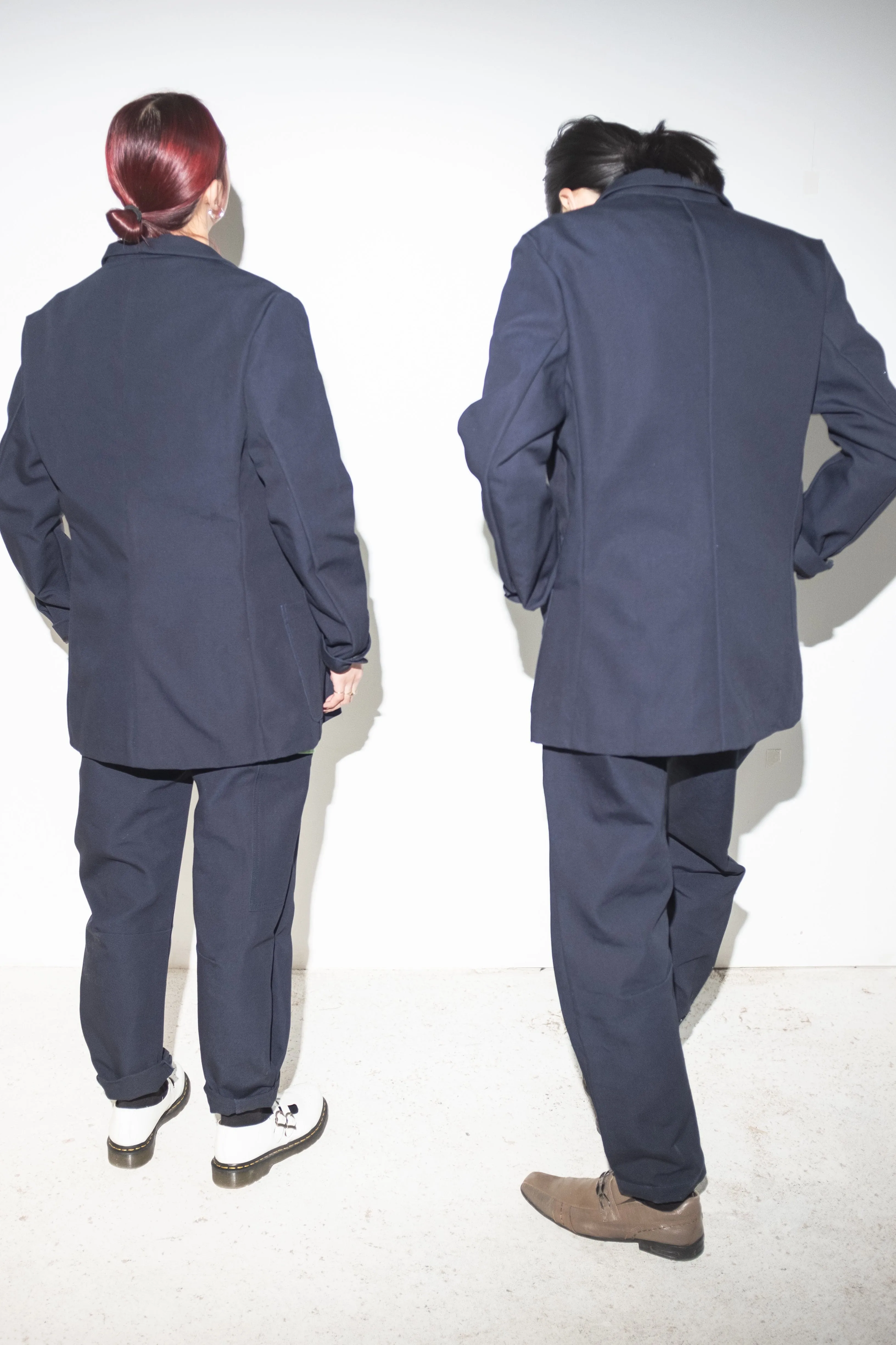 Sunny Canvas Pants in Navy
