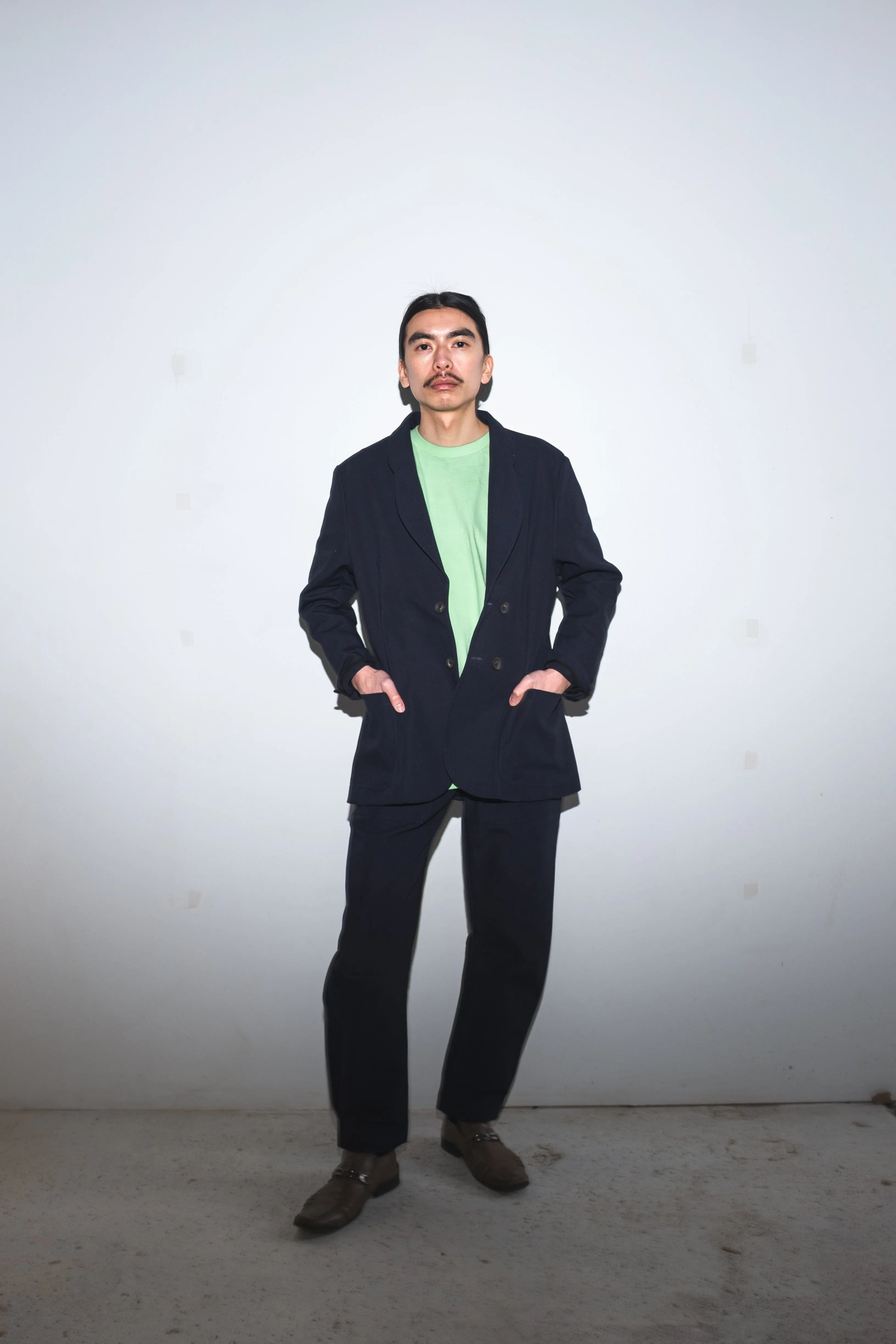 Sunny Canvas Pants in Navy