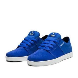 Supra Schuhe Stacks Royal Blue Suede Canvas