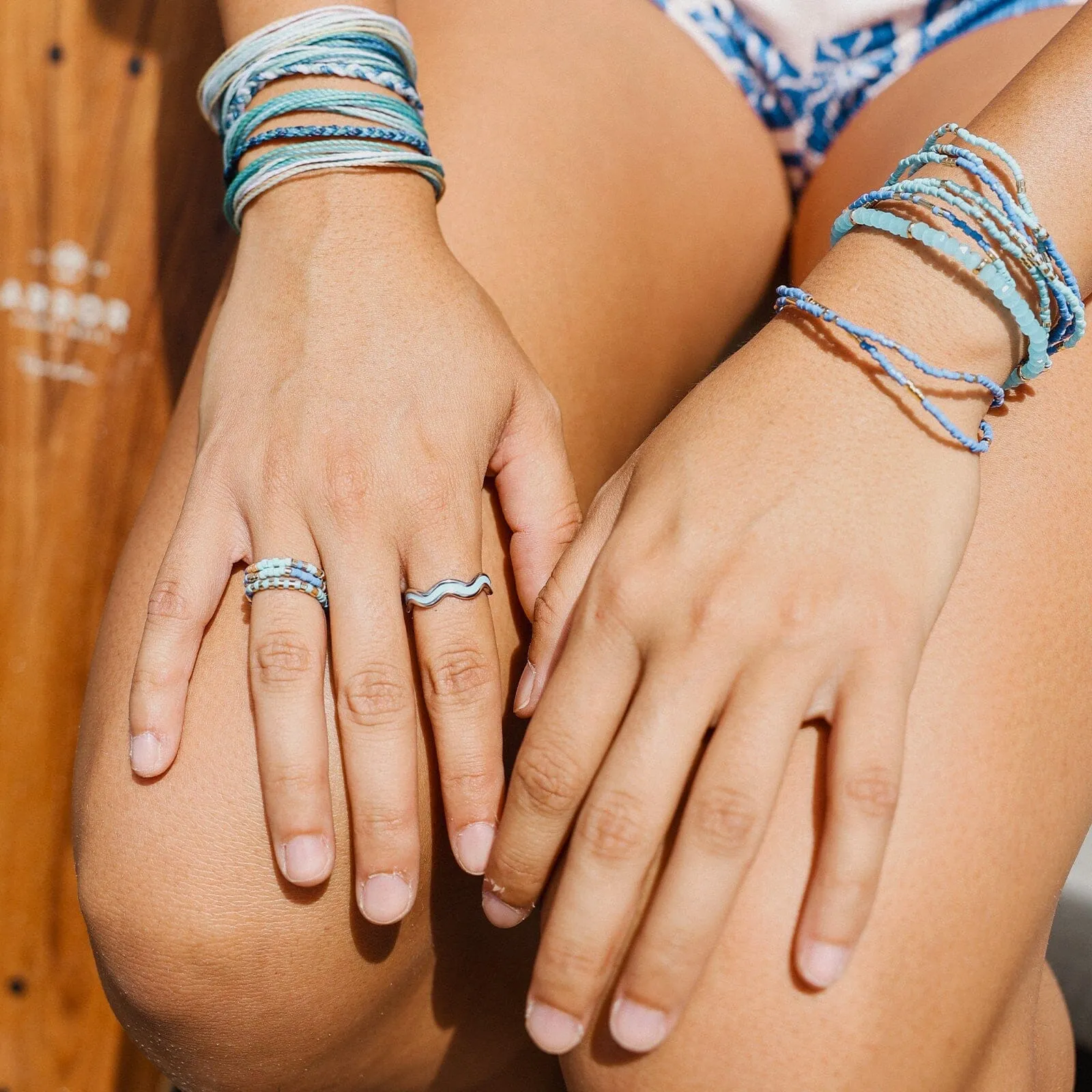 Surfrider Aqua Stretch Bracelet