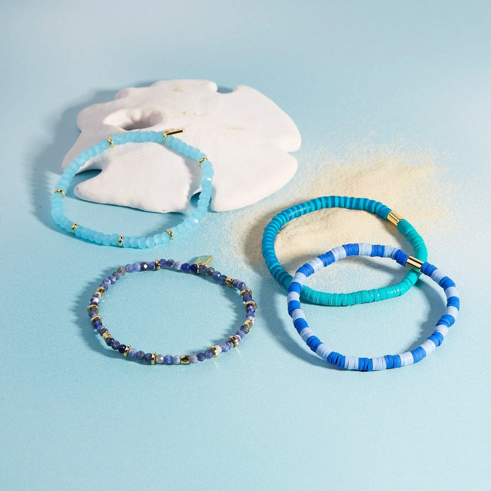 Surfrider Aqua Stretch Bracelet