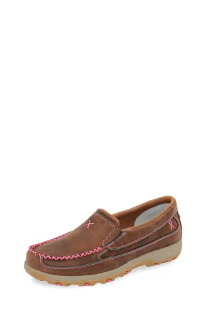 TCWXC0039 Twisted X  Womens Pink Cell Stretch Slip-on