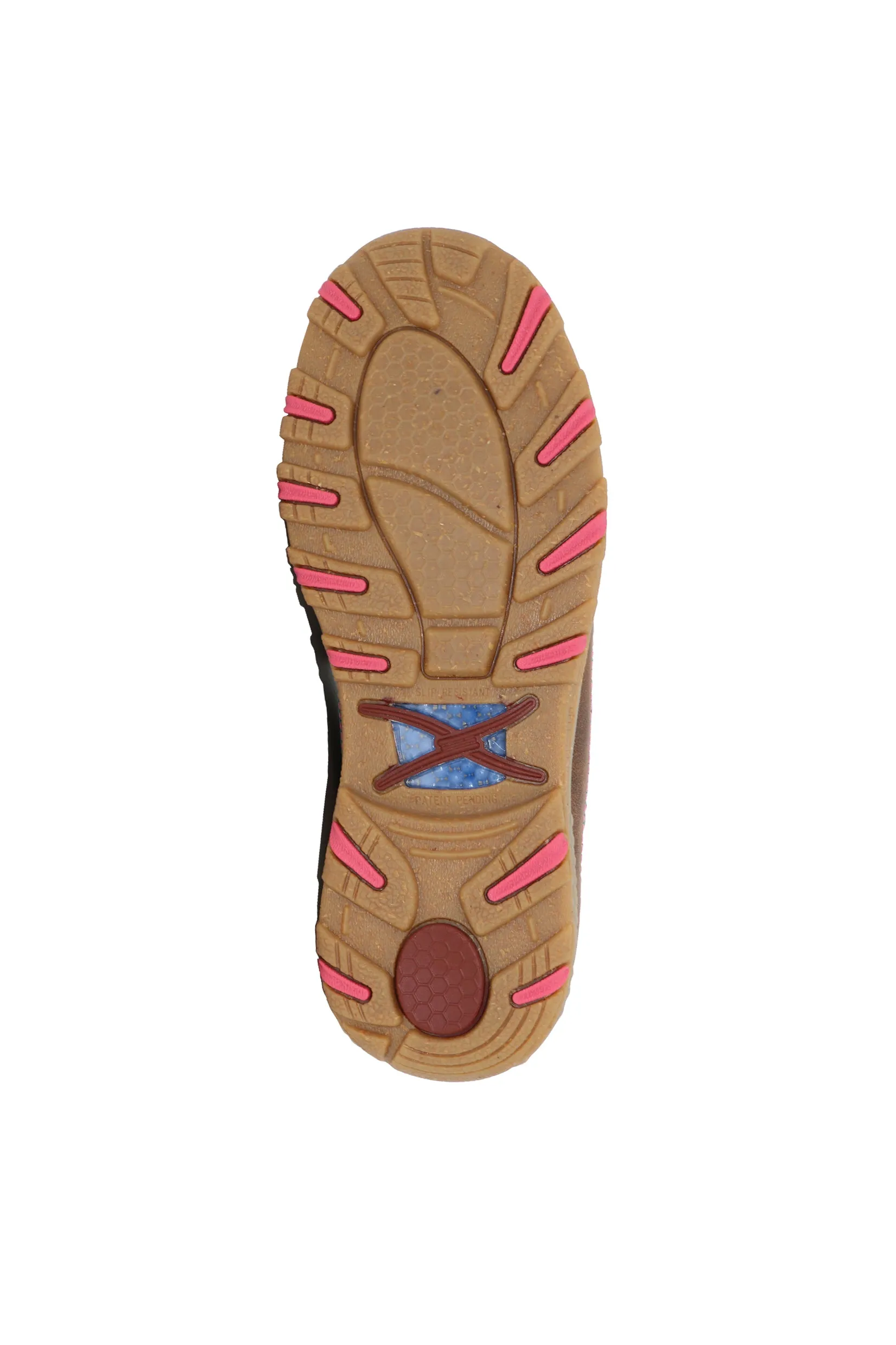 TCWXC0039 Twisted X  Womens Pink Cell Stretch Slip-on
