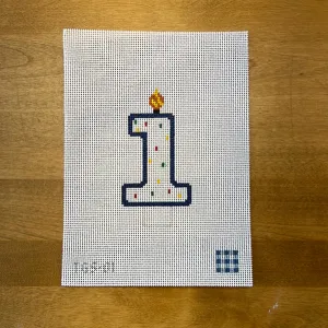 TGS01  Candle Number One Large