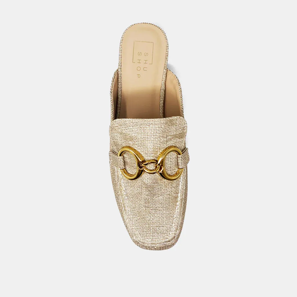 The Andromeda Loafer - Gold