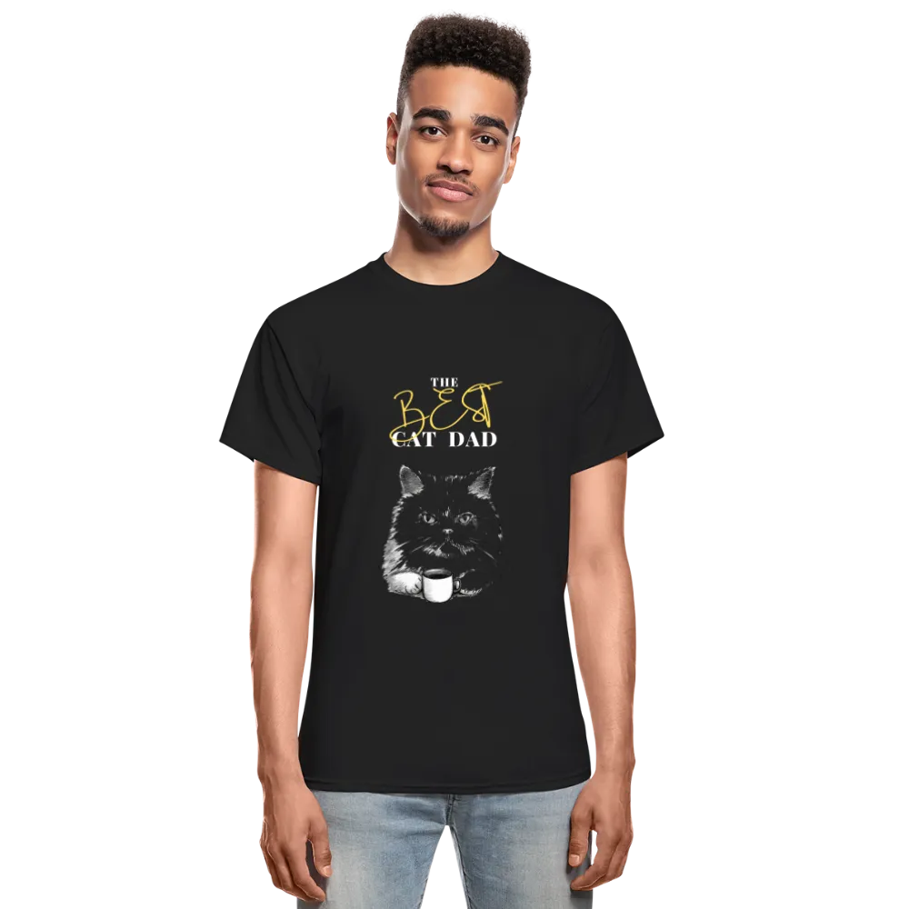 The Best Cat Dad (D1) - Gildan Ultra Cotton Adult T-Shirt