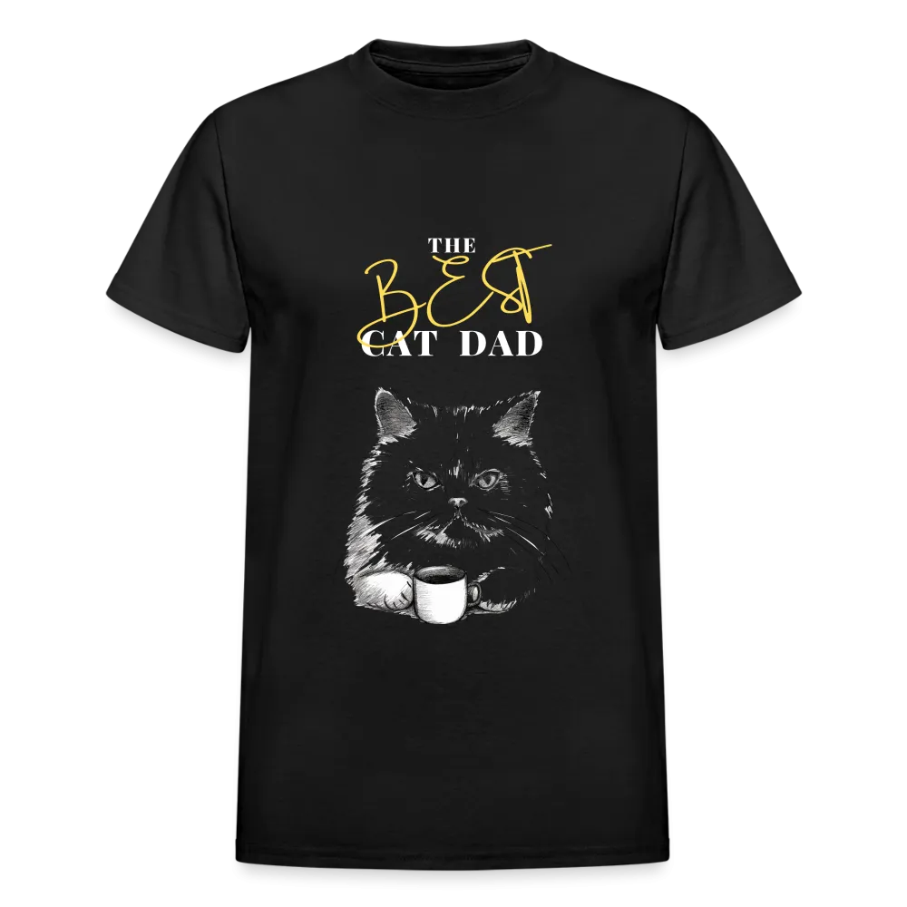 The Best Cat Dad (D1) - Gildan Ultra Cotton Adult T-Shirt