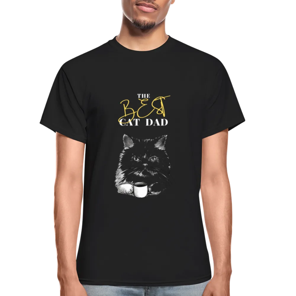 The Best Cat Dad (D1) - Gildan Ultra Cotton Adult T-Shirt