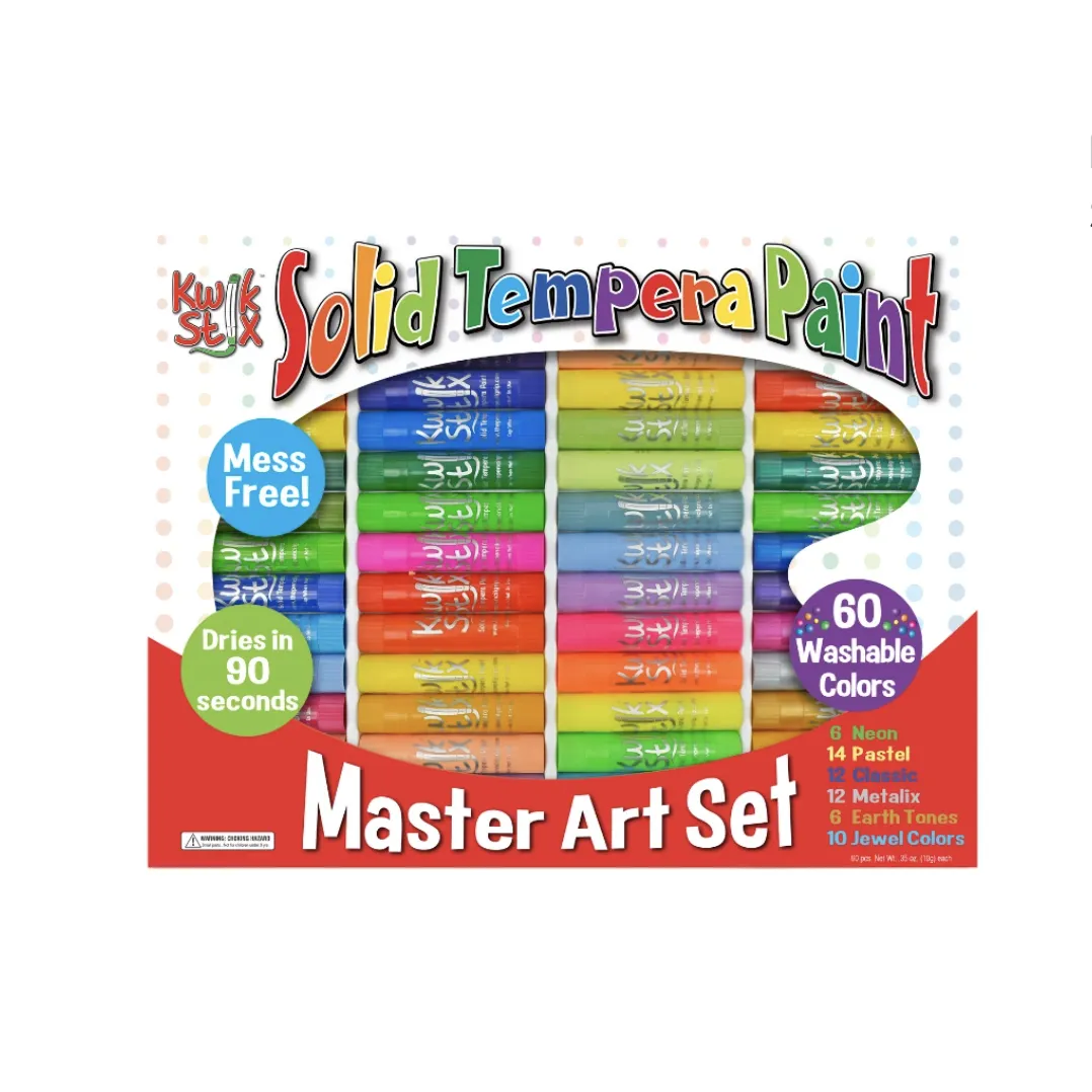 The Pencil Grip Kwik Stix Master Art Set - 60 pack