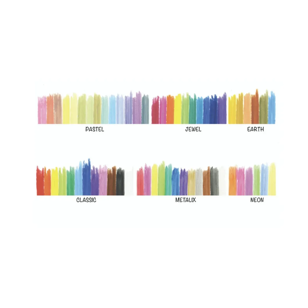 The Pencil Grip Kwik Stix Master Art Set - 60 pack