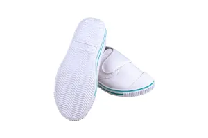 Titas Children White Canvas School Shoe (9 Years & above)