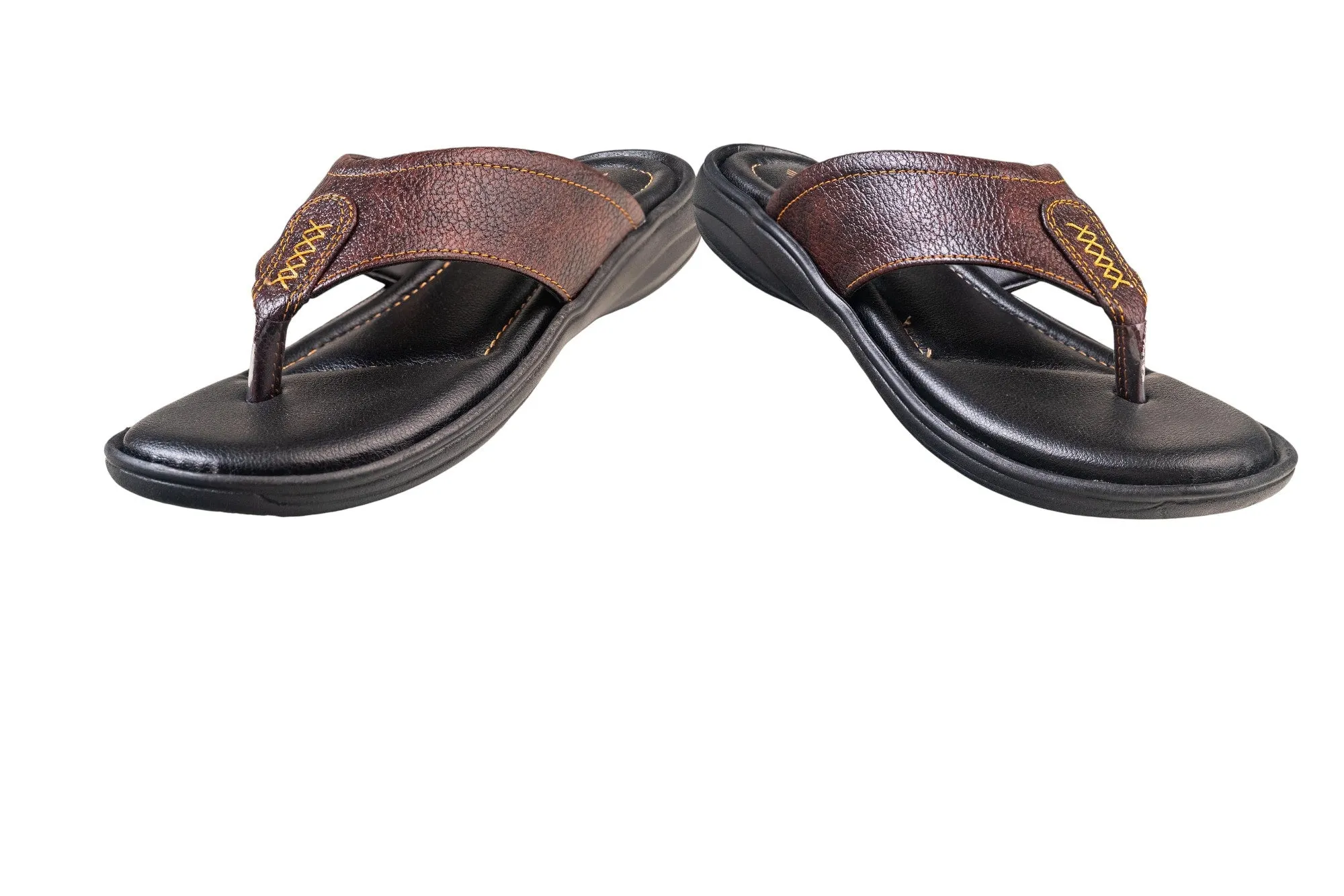 Titas Gents Brown Chappal (Gs C 250102)