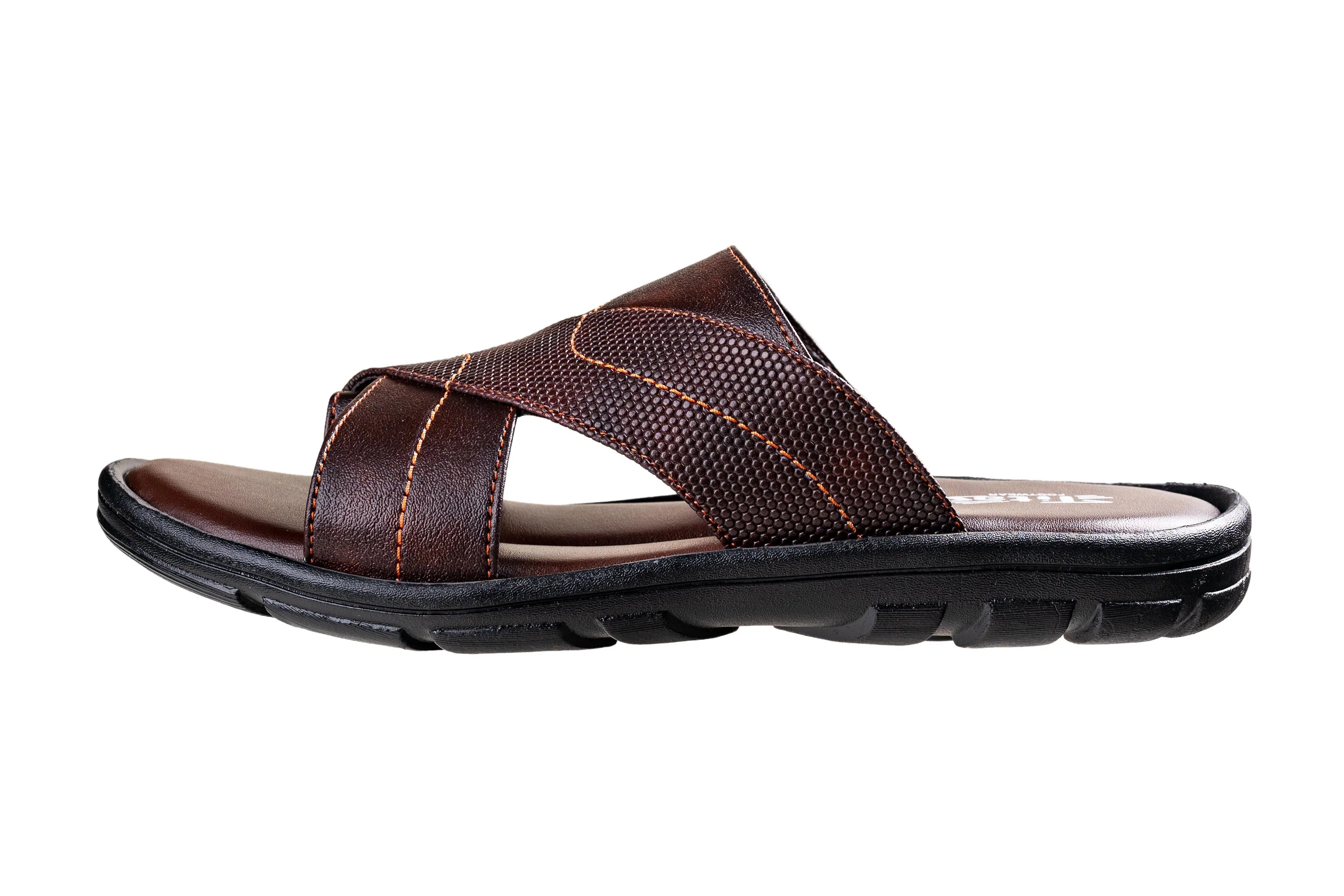Titas Gents Brown Chappal
