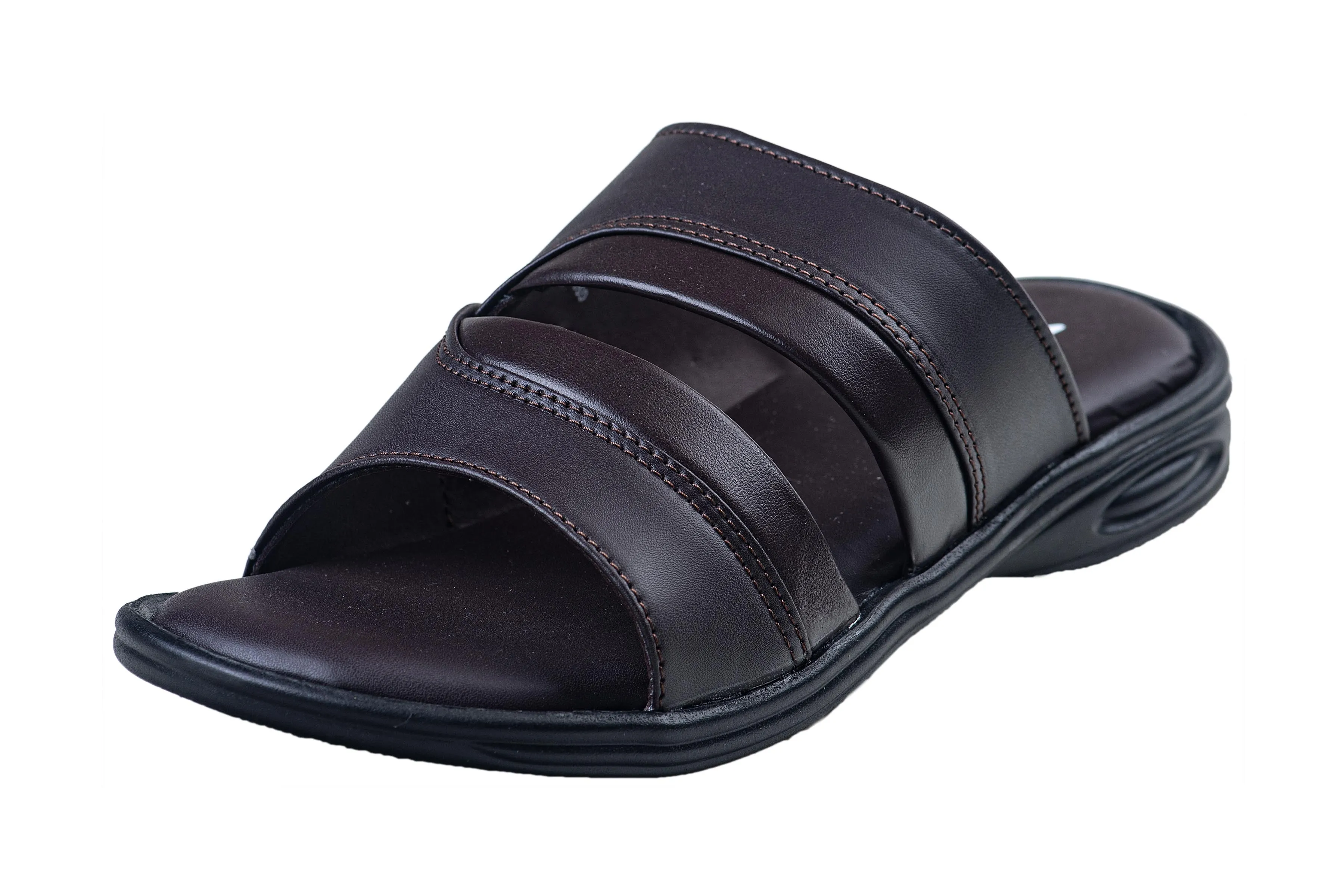 Titas Gents Brown Chappal