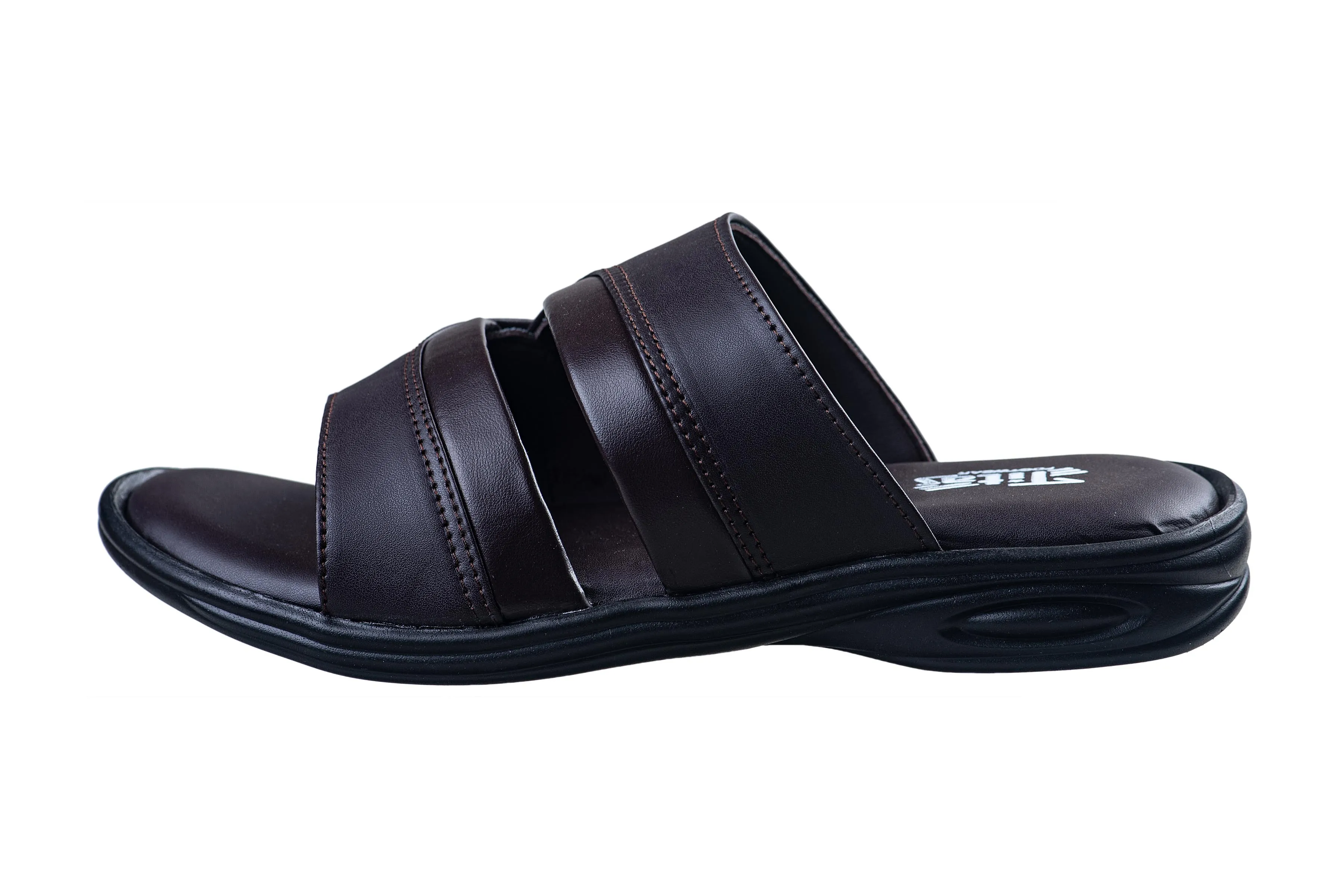 Titas Gents Brown Chappal