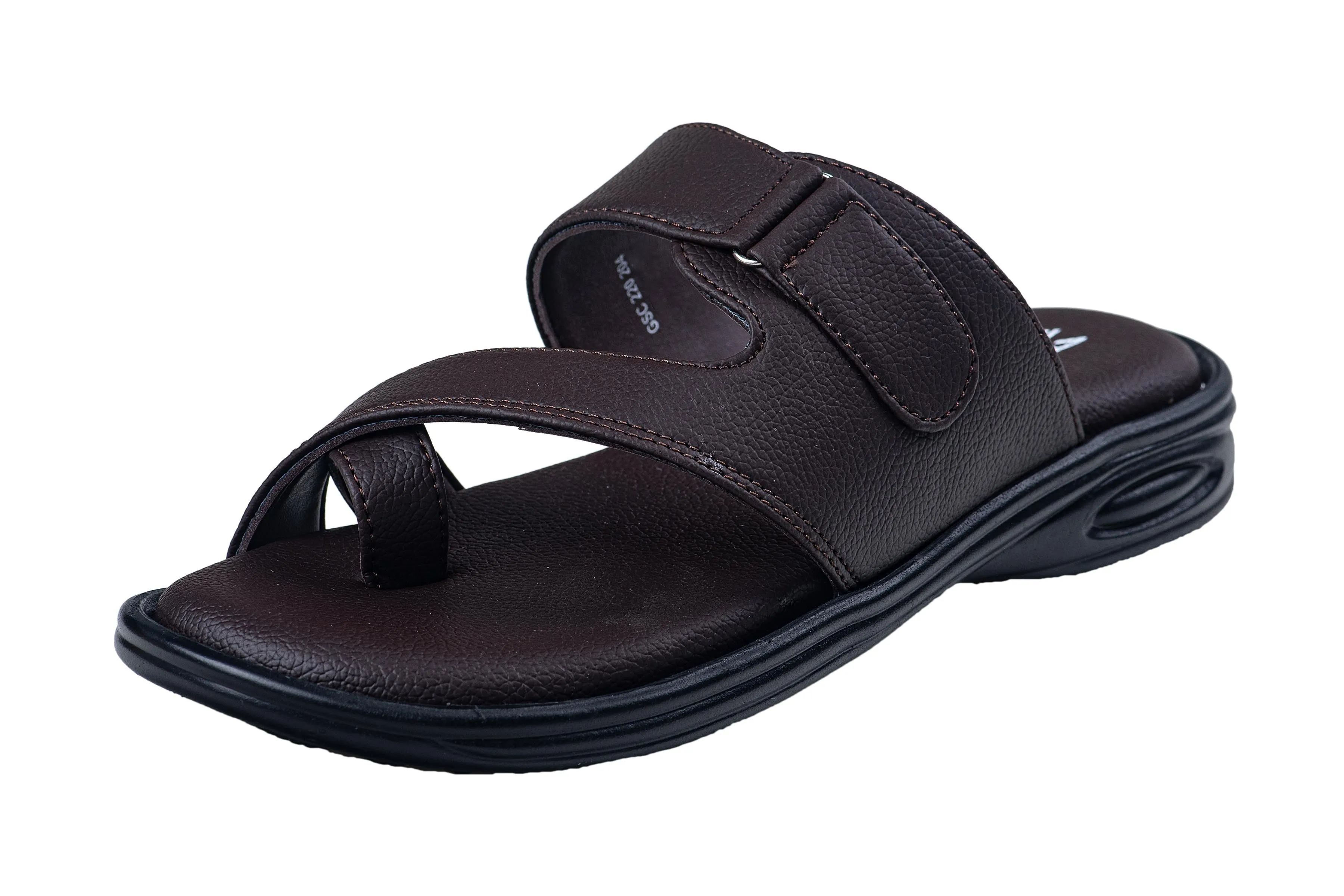 Titas Gents Brown Chappal