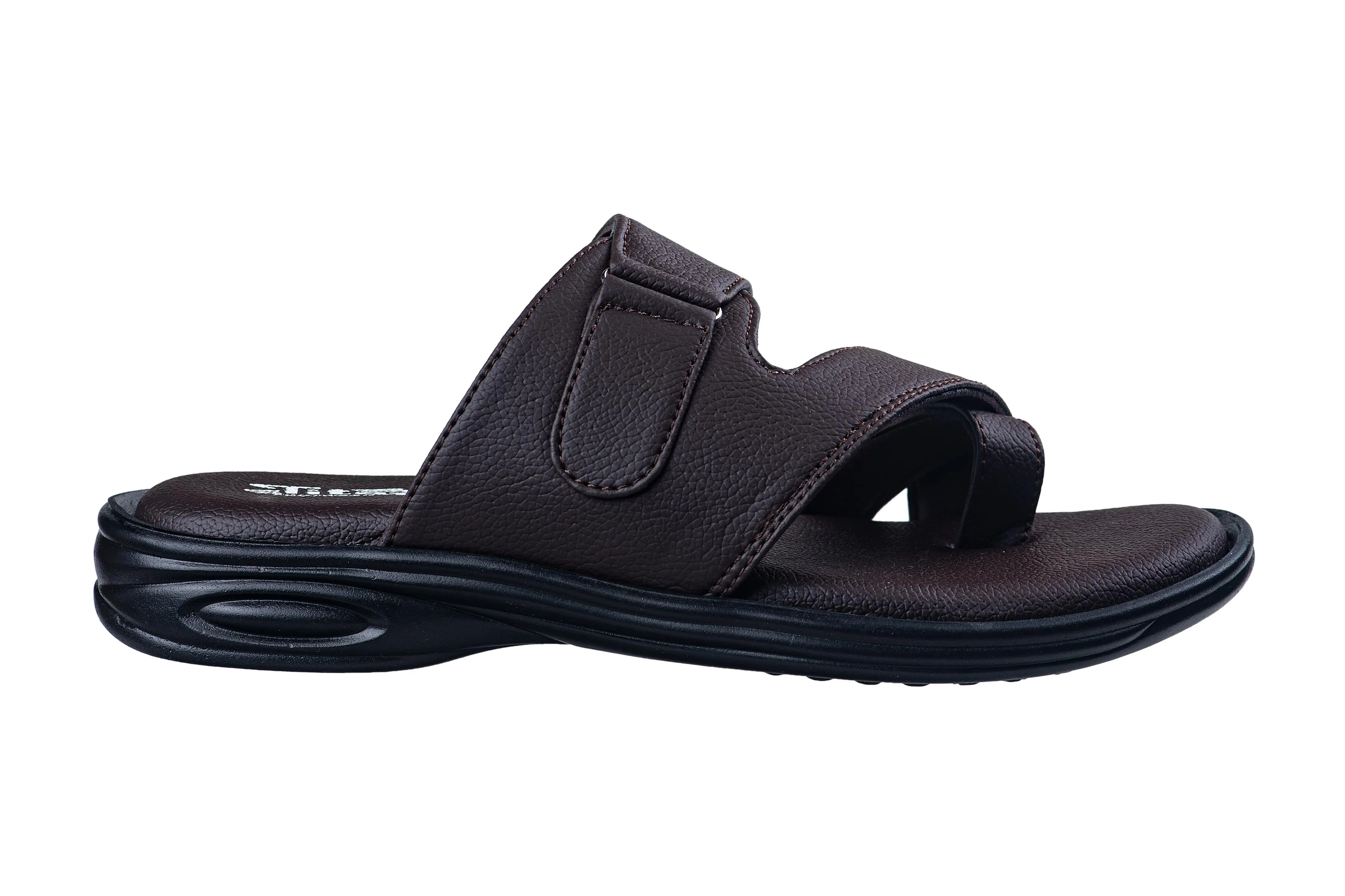 Titas Gents Brown Chappal