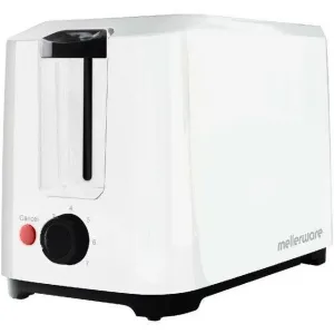 Toaster 2 Slice Plastic White 7 Heat Settings 700W "Eco"