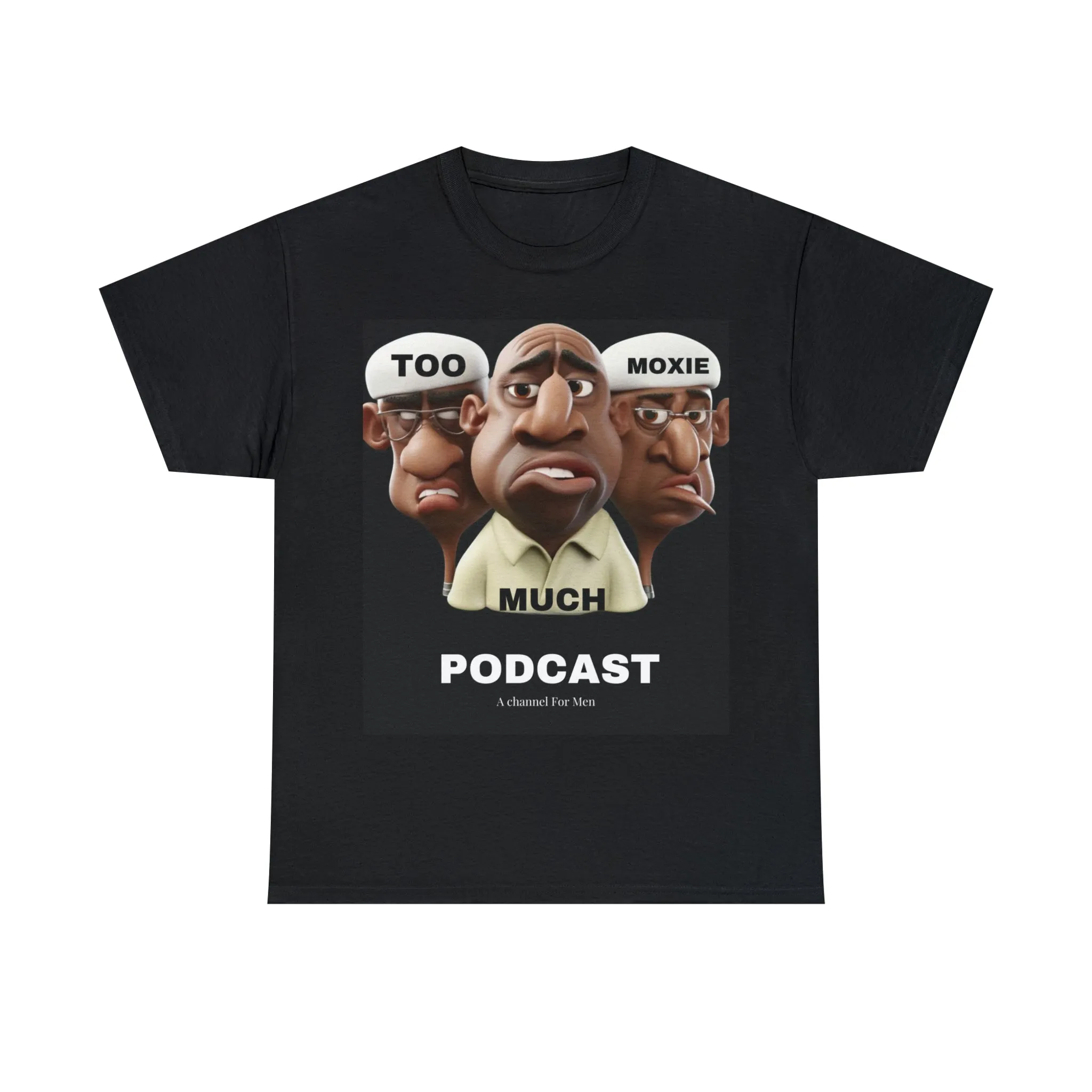 Too Much Moxie Podcast Alternate Unisex Heavy Cotton Tee