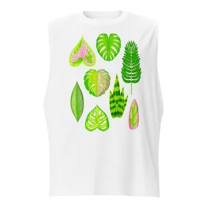 Tropical Plants Muscle Shirt