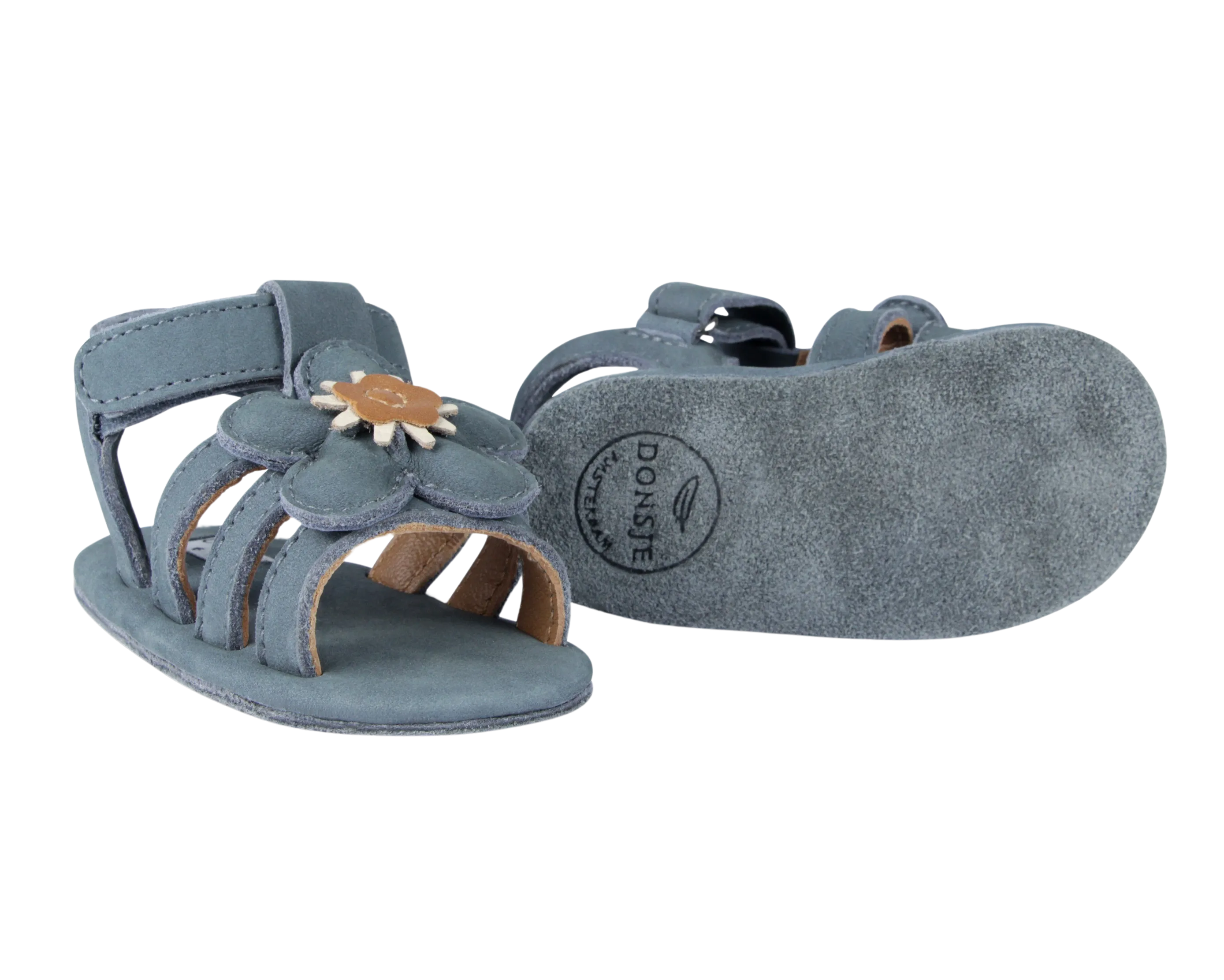 Tuti Fields Sandals | Forget Me Not | Petrol Nubuck