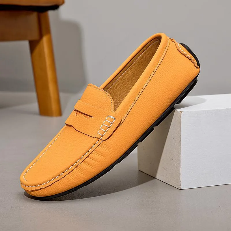 Venetia Leather Loafers