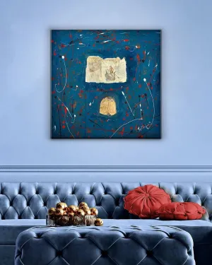 Venice Starburst  (Embellished-Hand Signed by the Artist)