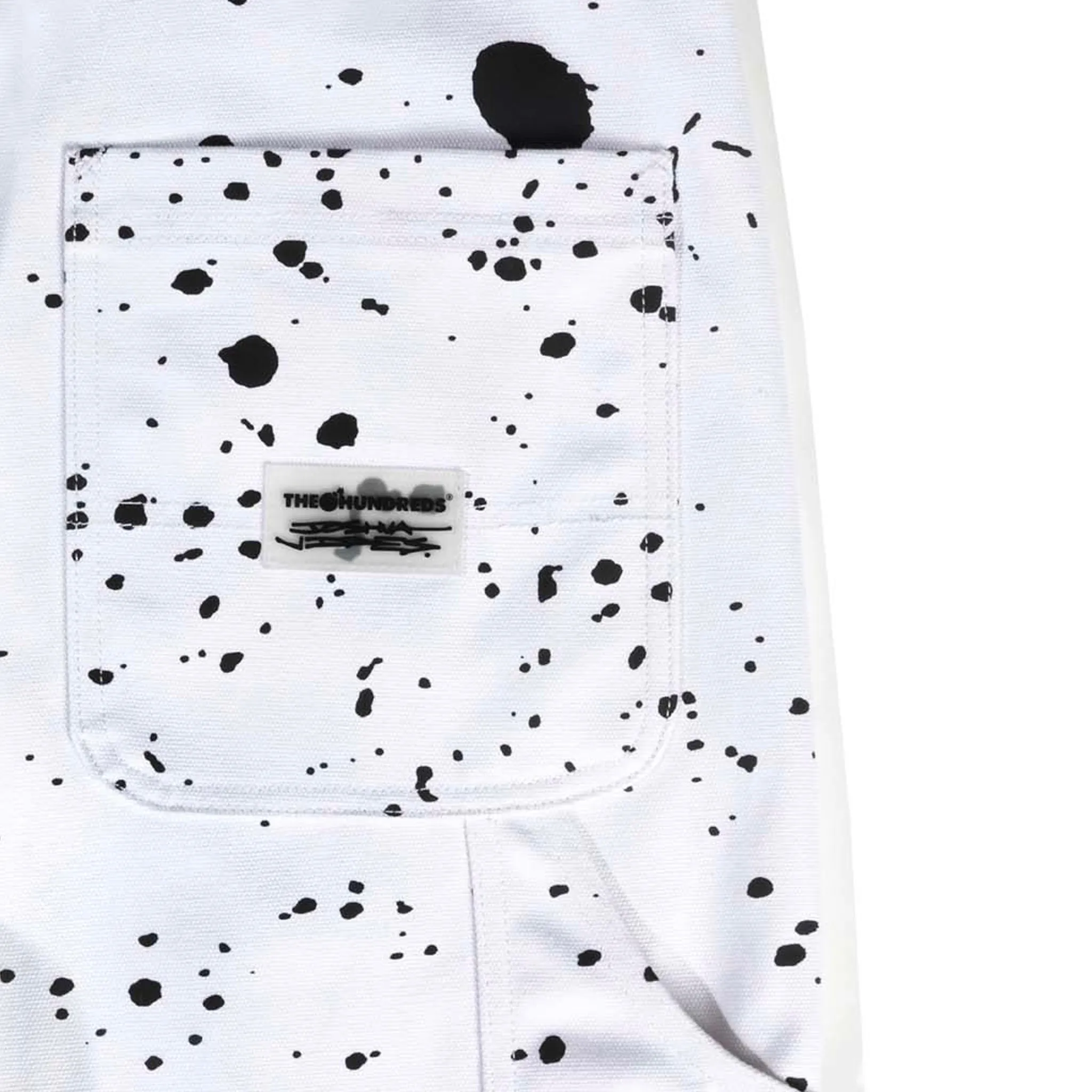 Vides Splatter Painter Pant (White)